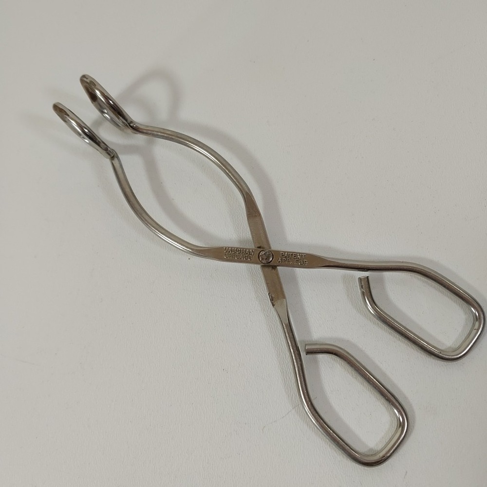 Vintage Vaughn Chicago Kitchen‎ Tongs 7.5" Serving Cooking Tool